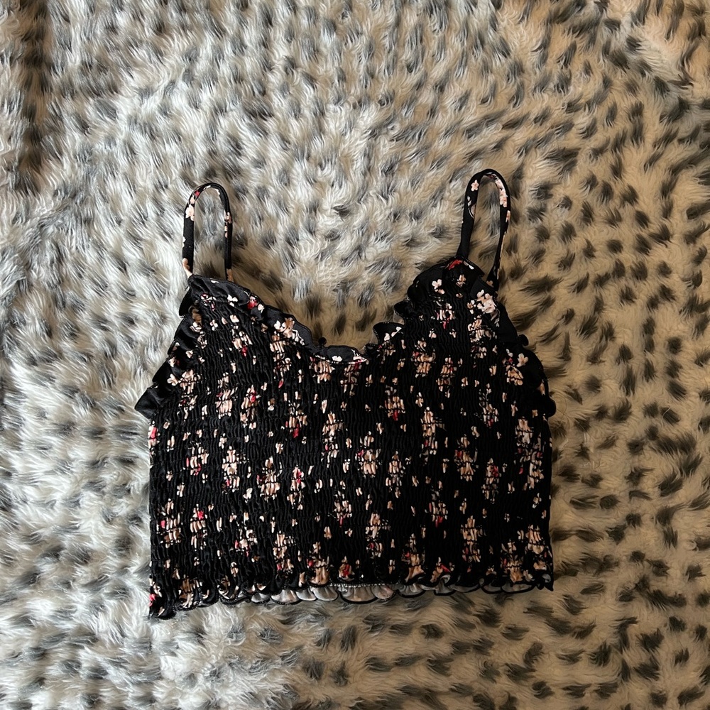 Floral Crop Top